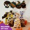 Wrapables Halloween Cellophane Treat Bags With Twist Ties for Candy, Treats, Trick or Treat and Party Favors, Halloween Treat Bags, Halloween Gift Bags, Halloween Goody Bags (100pcs), Dark Creatures